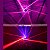 Moving Head Light 10 Leds 6 eyes braços Rgb 150w Iluminação Dj Festa Show - Imagem 7