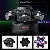 Moving Head RGB 150W Profissional 10 LEDs 6 Braços – Efeito 360° DMX para Festas e Shows - Imagem 2