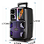 Caixa De Som Amplificada 2000w Bluetooth RGB Controle Remoto Microfone Karaoke - Imagem 5