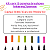 Kit Livro De Desenhos Bobbie Goods 50 / 80 / 100 Paginas 36 canetinhas coloridas Colorir Pintar Antiestresse Terapia Caderno Livrinho Infantil Criatividade Criança - Imagem 3