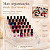 Expositor De Acrílico Organizador 7 Andares Perfumes Esmaltes Makes Cosméticos Transparente - Imagem 4