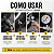 Calibrador De Pneus Com Manômetro 220 PSI Para Compressor De Ar Mangueira 40cm Bico Trava Oficina - Imagem 7