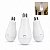 Kit 3 Lâmpadas De Emergência Recarregável Portátil Bulbo Led E27 20W Branco Frio Falta de Luz - Imagem 1
