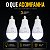 Kit 3 Lâmpadas De Emergência Recarregável Portátil Bulbo Led E27 20W Branco Frio Falta de Luz - Imagem 8
