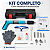 Kit Pistola Fixação De Pregos Finca Pino Profissional Potente Ação Direta Para Drywall Gesso Concreto Com Maleta - Imagem 2