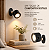 Luminária LED Magnética Recarregável USB Com Controle Remoto Armário Quarto Cozinha Parede - Imagem 3