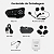 Intercomunicador De Capacete Bluetooth Fone Rádio FM Integrado Moto Microfone Fone de Ouvido - Imagem 10