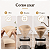 Filtro Café V60 01 Papel Hario C100 Descartável Coador Café Barista Cafeteira Método Filtrado - Imagem 5