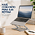 Suporte Para Notebook Laptop Ajustável Dobrável Ergonômico Mesa Home Office Alumínio Portátil - Imagem 6