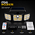 Luminária Solar Refletor Tripla Led 3 Modos Com Sensor Resistente Iluminação Parede Jardim Muro - Imagem 10