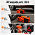 Macaco Elétrico Hidráulico Multifuncional Automotivo 12V Chave Impacto Compressor Lanterna LED - Imagem 6