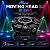 Moving Head 10 LEDs RGBW 150W Profissional Bivolt DMX Strobo 360° para DJs, Festas, Shows, Igrejas e Eventos - Imagem 1