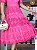 Vestido Laise bordado e guipir Pink - Imagem 4