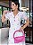 Vestido 100% Algodão com bordado barrado pink. - Imagem 8