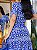 Vestido tres marias Laise 100% algodão  azul - Imagem 6