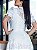 Vestido Laise bordado e guipir off white - Imagem 6