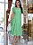Vestido tres marias Laise algodão verde Limão - Imagem 1