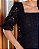 vestido em Renda e Guipir Preto Longuete - Imagem 3