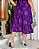 Vestido manga balone midi balone Roxo - Imagem 4