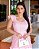 vestido de alça com babado tres marias rosa bailarina midi - Imagem 3