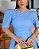 Vestido Princesa na laise Luxo Azul Caribe midi - Imagem 8