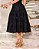 vestido de alça com babado tres marias Preto - Imagem 4