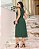 Vestido regata com bolso embutido midi Verde Broto - Imagem 2
