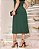 Vestido regata com bolso embutido midi Verde Broto - Imagem 5