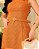Vestido de Linho com Cinto e bolso Caramelo - Imagem 5