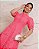 Vestido com Botões funcional Flamingo Longuete - Imagem 4