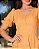 Vestido Bordado Flor Ouro Velho Midi - Imagem 3
