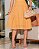 Vestido Bordado Flor Ouro Velho Midi - Imagem 4