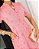 Vestido Bordado com Botões Funcional Rosa Thulian Midi - Imagem 4