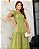 Vestido honra em guipir Verde Pear midi - Imagem 6