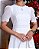 Vestido bordado e saia de Pregas Branco OFF midi - Imagem 5
