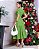 Vestido Cordone detalhes em guipir Verde Pistache - Imagem 2