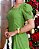 Vestido Cordone detalhes em guipir Verde Pistache - Imagem 3