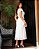 Vestido Renda Guipir Branco off Longuete - Imagem 2
