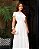 Vestido Renda Guipir Branco off Longuete - Imagem 4