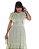 Vestido Renda Guipir Verde claro Longuete - Imagem 8