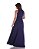 vestido cava americana longo azul Marinho - Imagem 5