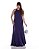 vestido cava americana longo azul Marinho - Imagem 10