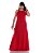 vestido cava americana longo Vermelho - Imagem 7