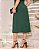Vestido regata com bolso embutido midi Verde Broto - Imagem 4