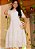 Vestido Princesa na laise Luxo Branco off Midi - Imagem 5