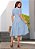 Vestido Princesa na laise Luxo Azul Caribe Midi - Imagem 2
