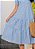 Vestido Princesa na laise Luxo Azul Caribe Midi - Imagem 4