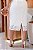 Vestido tubinho em Renda Branco off Midi - Imagem 4