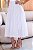 Vestido luxo laise 3D gola padre Branco - Imagem 5