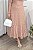 Vestido midi Renda e saia peplum Rose Gold - Imagem 4